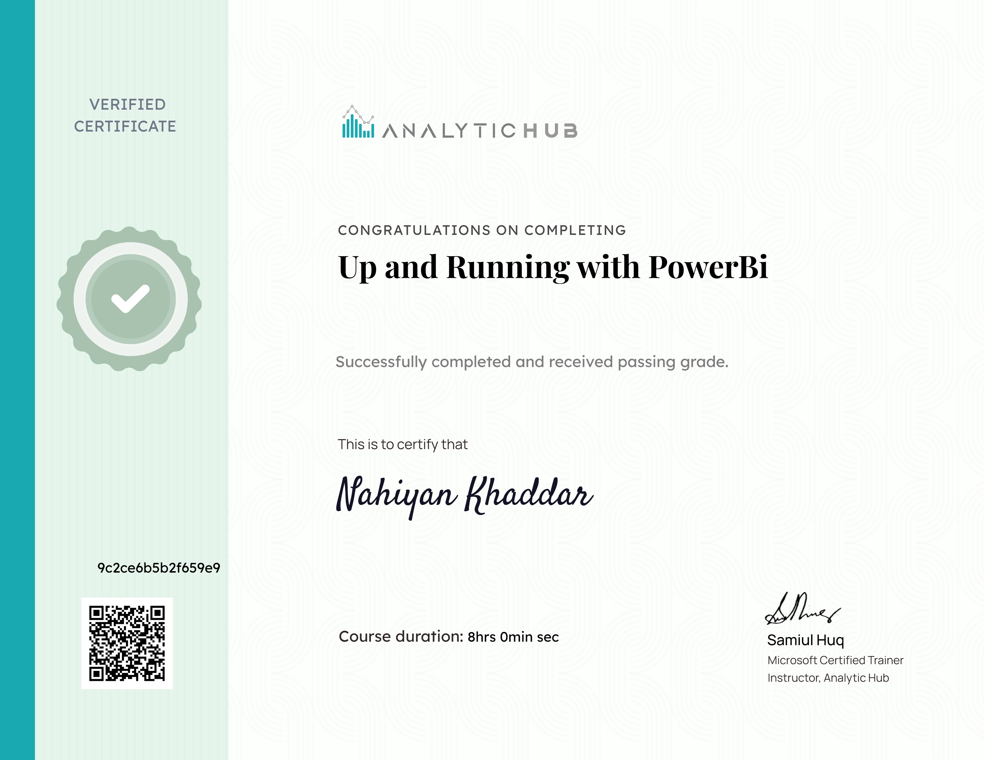 Up and Running with PowerBi